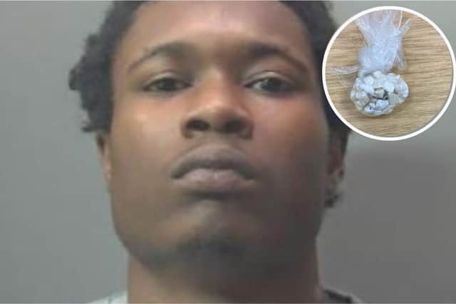 Dantae Foster and some of the drugs found