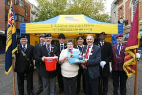 Royal British Legion Poppy Appeal launch at Bridge Street with Mayor Alan Dowson