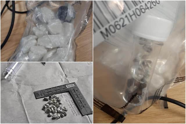Items seized by officers