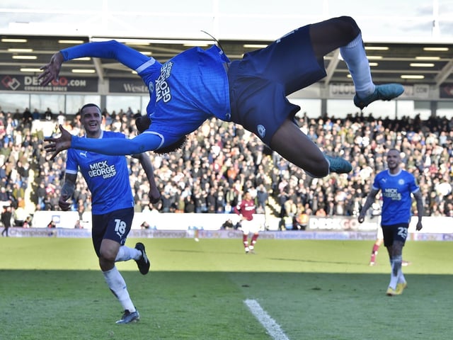 Current points: 57 (2nd)...Games played: 27...Feb fixtures (7)...3 Barnsley (H) D...6 Cambridge (A) W...10 Northampton (A) D...13 Wycombe (H) W...17 Charlton (H) W...24 Blackpool (A) L...27 Wigan (A) D...Points gained: 12...Total points: 69 (3rd)...SUMMARY: The Trotters are currently battling their way through a busy schedule and it could start to take its toll even though they’ve enjoyed some impressive January recruitment including ex-Posh favourite Nathanael Ogbeta (pictured). They are well placed for automatic promotion right now, but things might not look so good by the end of the month. Bolton have two tough Lancashire derbies away from home to end a tough seven-game February.