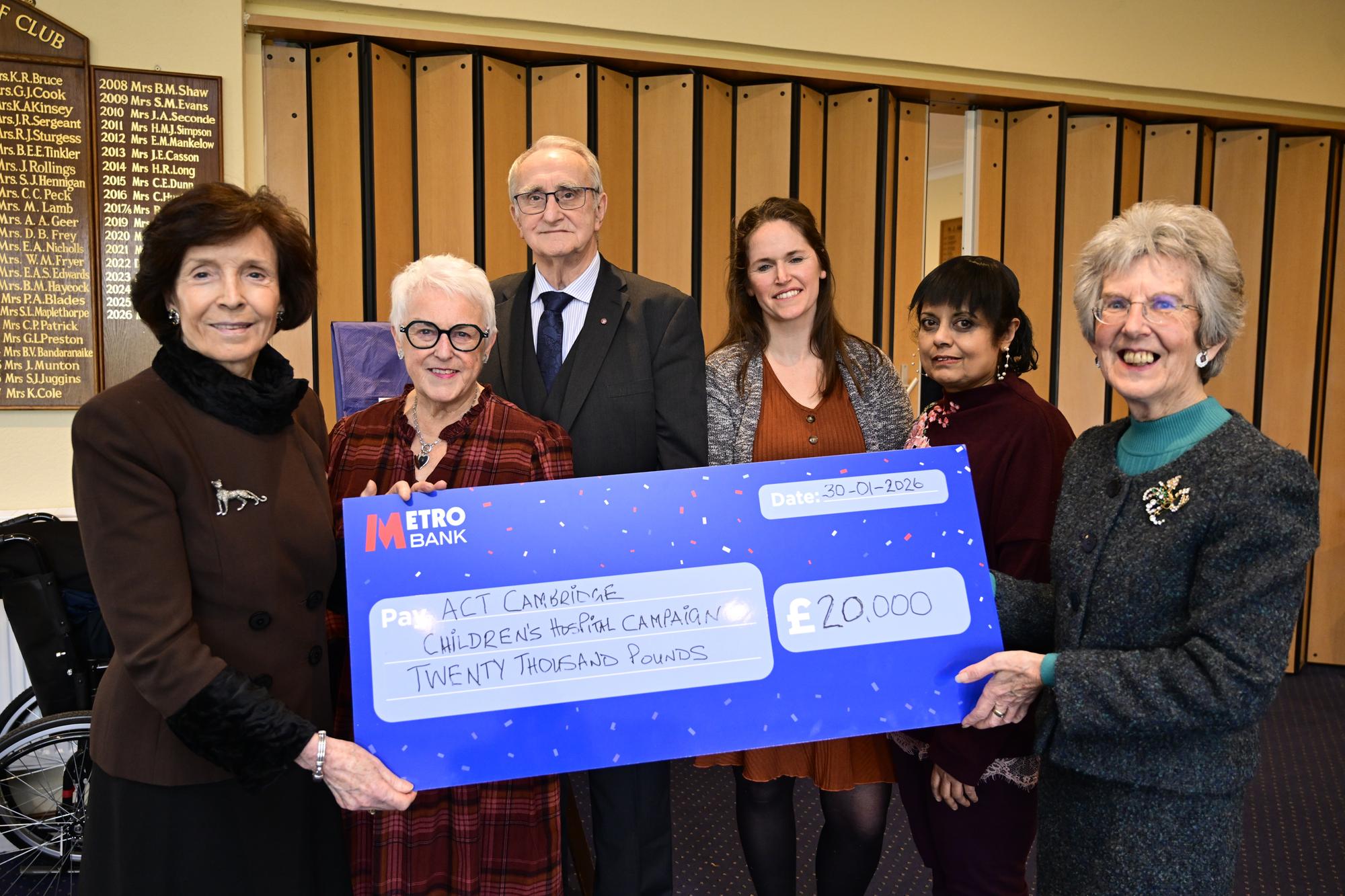 Plan für neues Kinderkrankenhaus durch 20.000-Pfund-Spende einer Gruppe ...