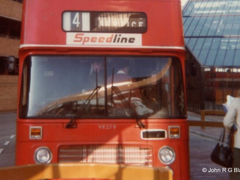 The opening of the bus station