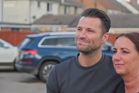 Liza and Mark Wright on The One Show