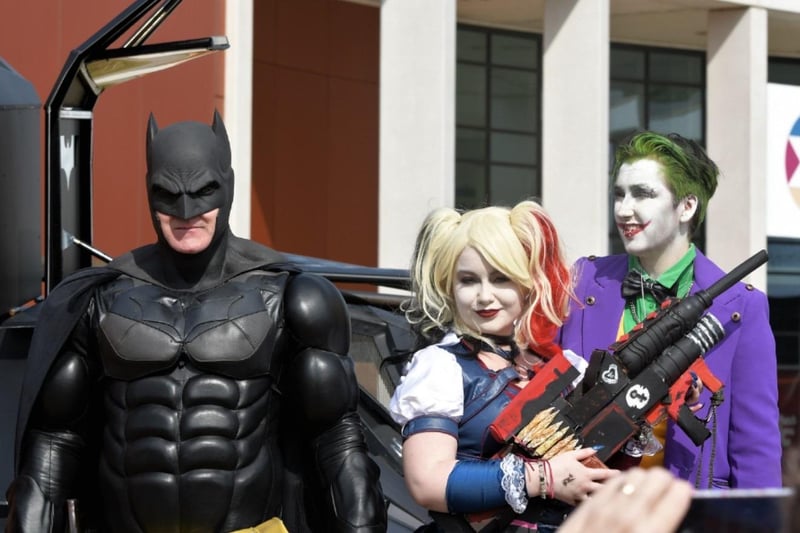 Comics, cosplay, sci-fi and pop culture all under one roof at Bushfield Leisure Centre (image: Mike Grierson)