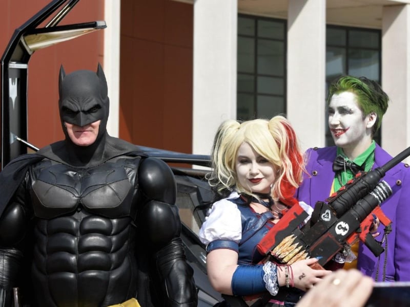 Comics, cosplay, sci-fi and pop culture all under one roof at Bushfield Leisure Centre (image: Mike Grierson)