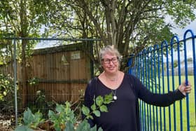 Jayne Robinson is 'just so pleased' her garden has been blocked off after feeling unsafe in her own garden
