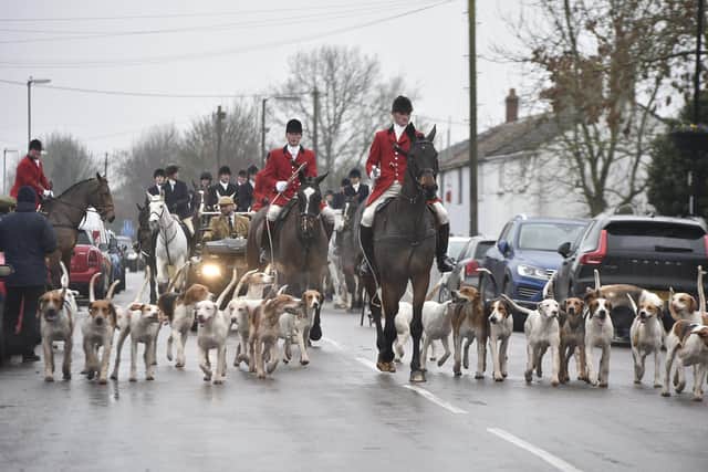 The Fitzwilliam Hunt took place on Boxing Day hunt in Stilton.