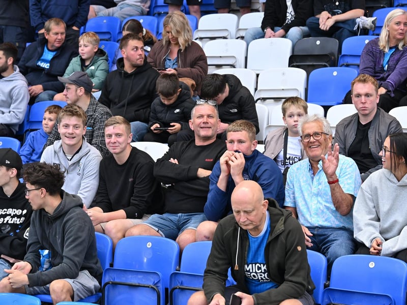 Posh v Barnsley fans gallery