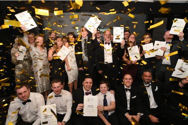 The winners of last year's Peterborough Telegraph Business Excellence Awards