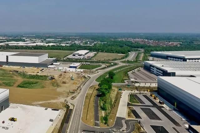 Plans have been drawn up to build a new storage and distribution warehouse at employment hub, Gateway Peterborough.