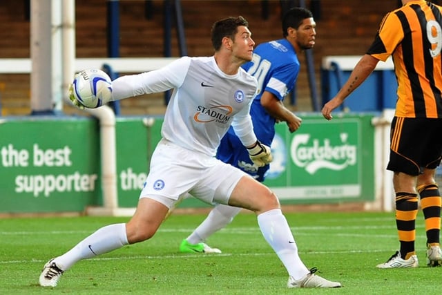 Back-up goalkeeper Day was an unused sub which was pretty much the story of his time at Posh after moving to London Road from Rushden & Diamonds on a free transfer in May, 2011. He started just 4 games in 4 years before leaving for Newport Counry where he excelled enough to get a move to Cardiff City. Went on loan from there to AFC Wimbledon and Bristol Rovers before moving back to Newport in June 2021. He's now 32.