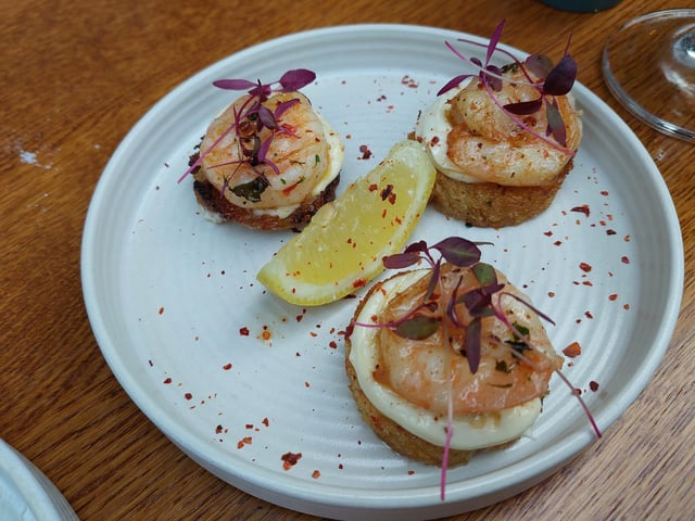 Brad Barnes dines at the Cosy Club in Stamford