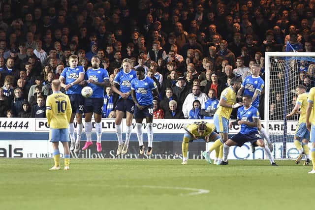 Posh will need to defend well again at Hillsborough. Photo: David Lowndes.