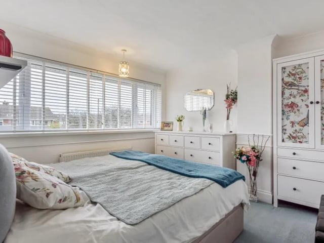 This four bed semi-detached house in Lasham Walk, Fareham, is on the market for £325,000. It is listed by Beals - Fareham on Zoopla.