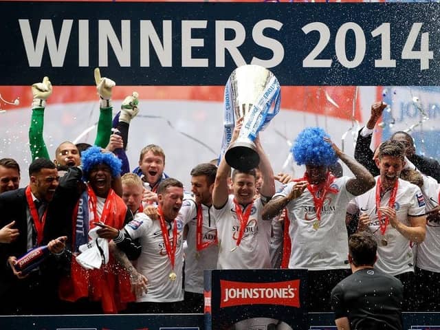 Peterborough United lifted the JPT, their first piece of major silverware, back in March 2014 after victory over Chesterfield.