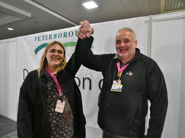 Jade Seager and Christian Hogg (Fletton and Stanground).