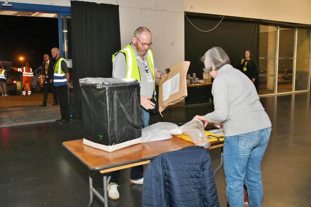 Peterborough local elections are taking place tonight.