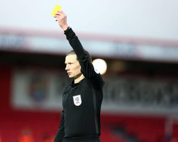 There were 94 red cards this season in League One.