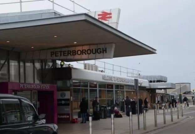 Peterborough Train Station,, which will be at the heart of the city's planned Station Quarter, which could also be the home of the Great British Railways HQ.