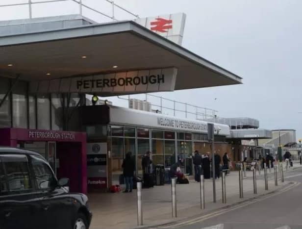 Peterborough Train Station,, which will be at the heart of the city's planned Station Quarter, which could also be the home of the Great British Railways HQ.