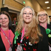 Julie Howell (centre) secured the most votes of any election candidate in Peterborough