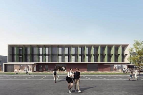 How the new Green Technology Centre will look when complete.