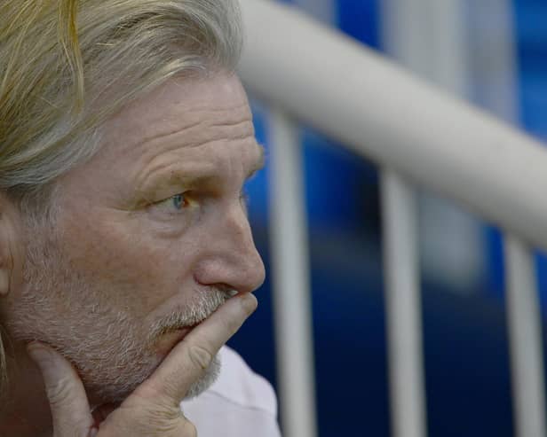 Peterborough United boss Robbie Savage. Photo: David Lowndes.