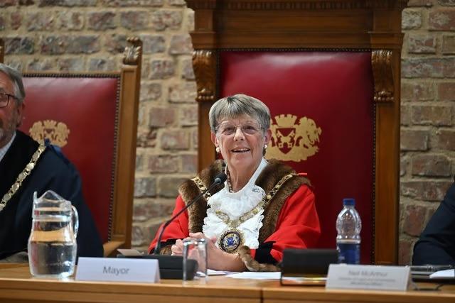 Cllr Judy Fox was chosen as the new Mayor of Peterborough