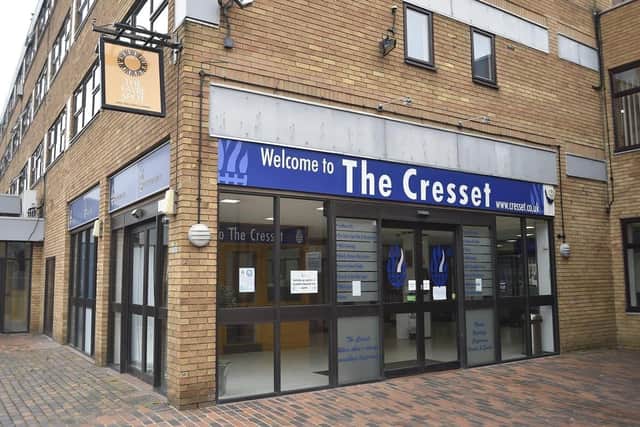 The Cresset Centre in Bretton.