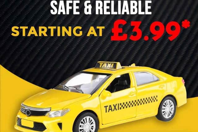 There’s a new taxi firm in Peterborough: ideal for airport transfers, work contracts, school runs, and more. Picture – supplied.