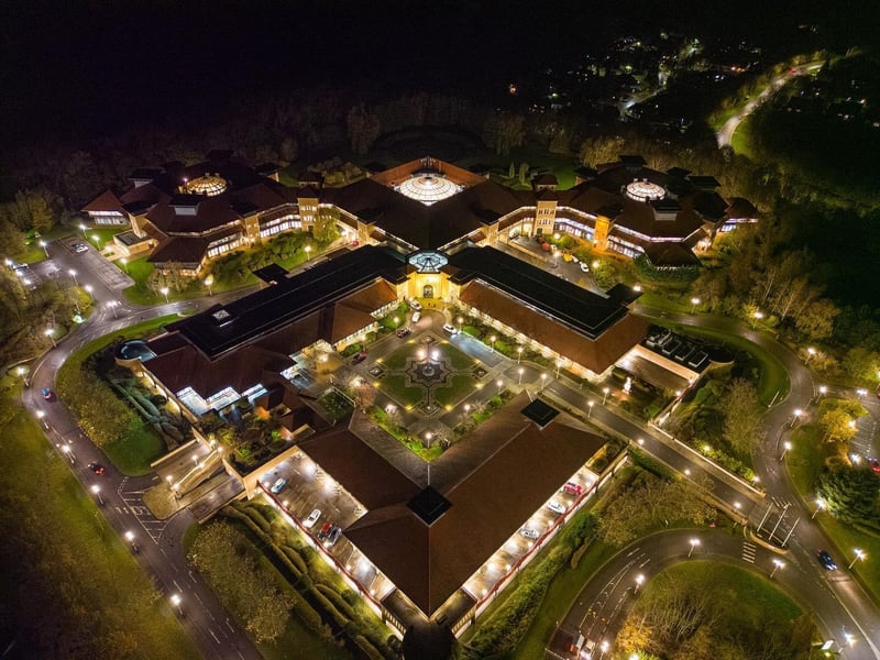 Lynchwood Park looks more like a luxury resort hotel in this shot!
