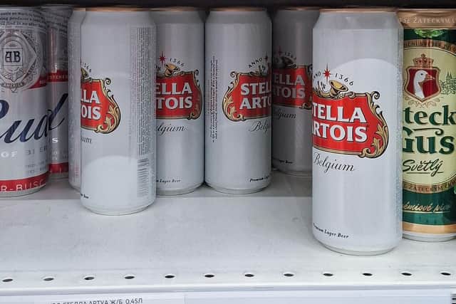 William Thornton has been jailed for stealing cans of lager