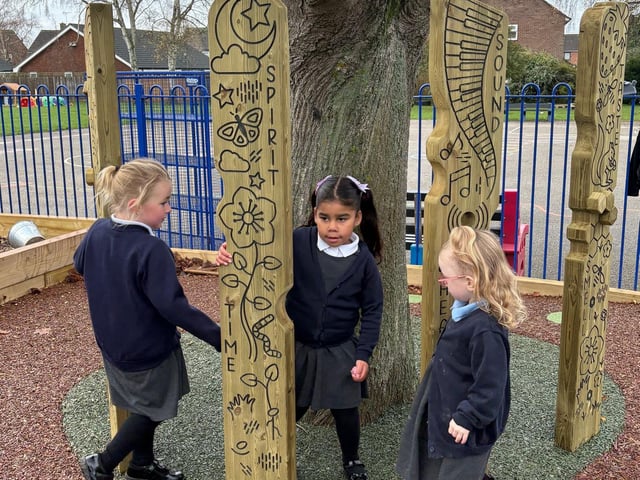 The new area at Gunthorpe Primary encourages curiosity and creativity