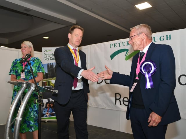 Mayor of Peterborough Steve Lane retains Werrington.