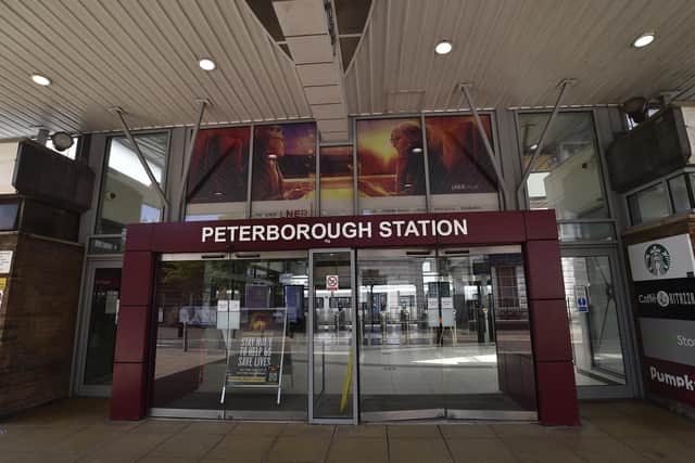 The attack happened on a train between Peterborough and March