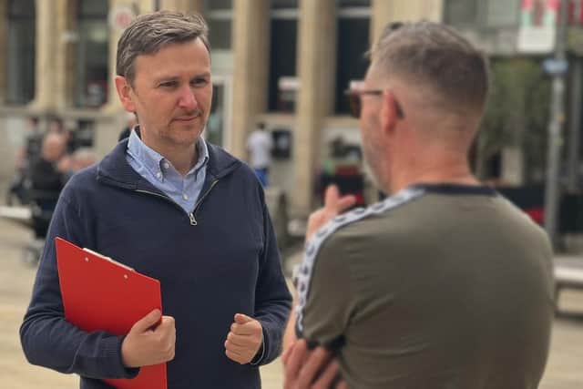 Labour parliamentary candidate for Peterborough Andrew Pakes.
