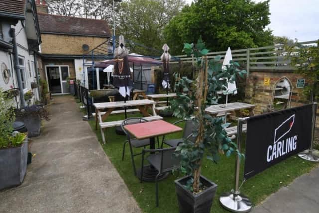 Charlie's has an outdoor garden, some of which can be fenced off for a cafe (image: David Lowndes).