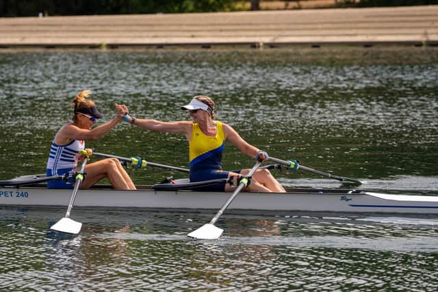 A successful crew at the Peterborough City Summer Regatta