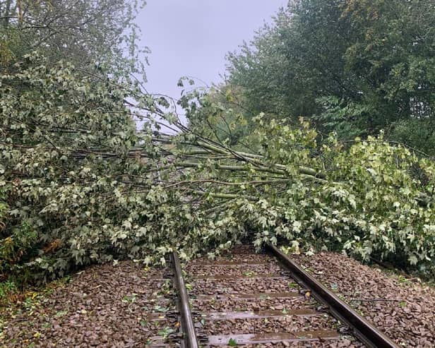 Storm Ciarán is set to cause major disruption to train services