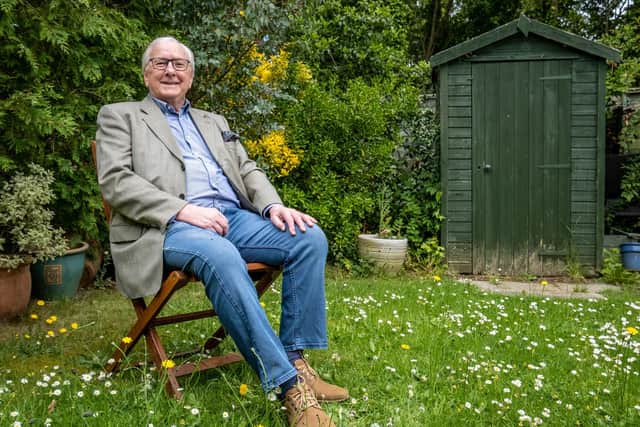 78-year-old Maurice Taylor decided to 'unretire' and re-enter the workforce to combat the cost of living crisis (image: South West News Service).