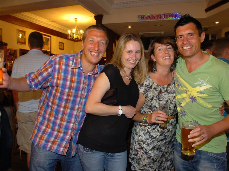 A night out at The Grapevine pub, Peterborough city centre, in 2011