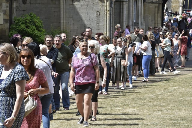 Gin and Rum Festival at the Peterborough Cathedral Cloisters