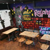 The new  Ralphy's restaurant at Westgate Arcade, Peterborough city centre.