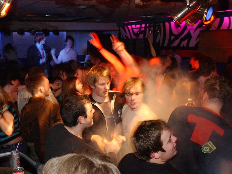 Welcoming in 2004 in style at The Met Lounge in Peterborough