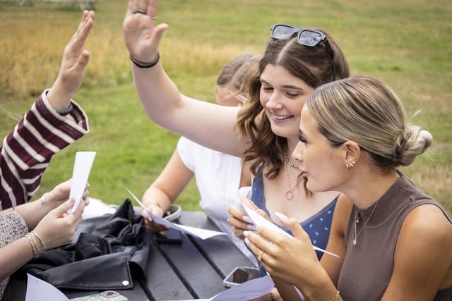 A Level Results Day 2025: All of the best pictures as happy ...