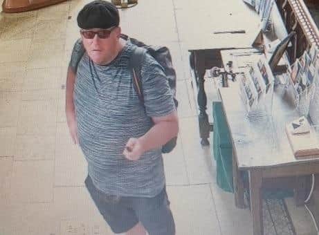 Do you recognise this man? Photo: Lincs Police