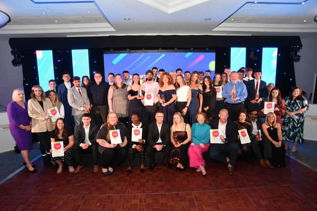 The finalists for the Peterborough Telegraph Apprenticeship Awards 2025 have been announced - the picture shows last year's finalists
