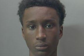 Samba Balde was one of a group of youths who injured two teenagers in a knife attack in Century Square, Peterborough. Balde, 18, of Bringhurst, Orton Goldhay, was found guilty of two counts of attempted murder and possession of a bladed article and was jailed for 19 years
