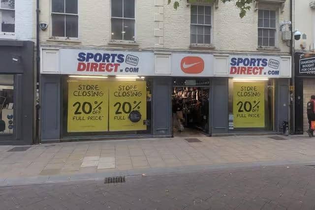 The Sports Direct on Long Causeway.