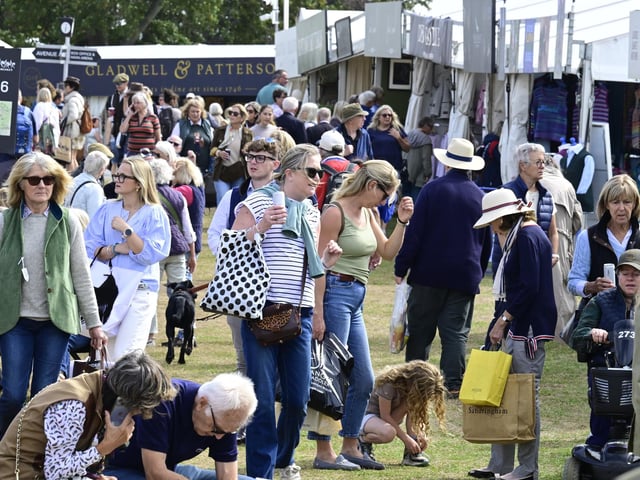 People have travelled from far and wide to watch and compete at the event